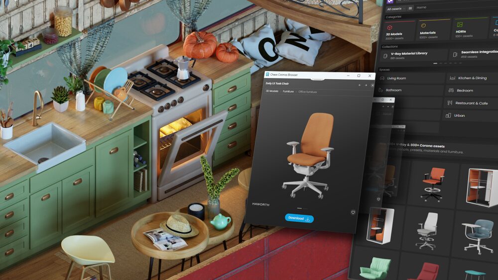 Chaos выпустила V-Ray для Blender
